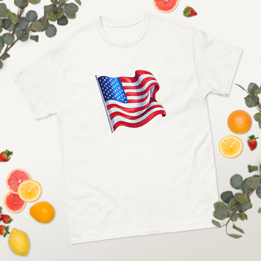 American Flag - 4th of July - America classic tee