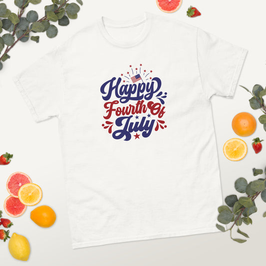 Happy Fourth of July - 4th of July - America classic tee