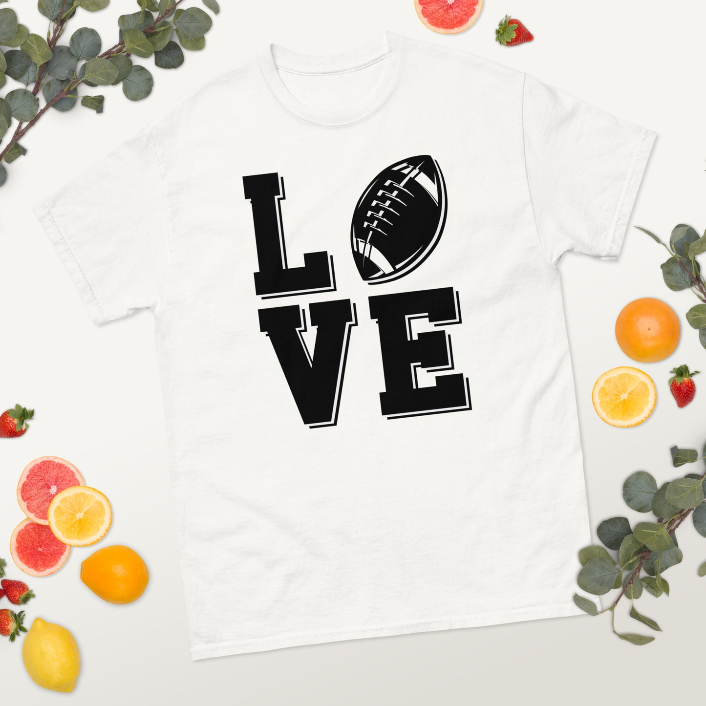 Football Love Block classic tee