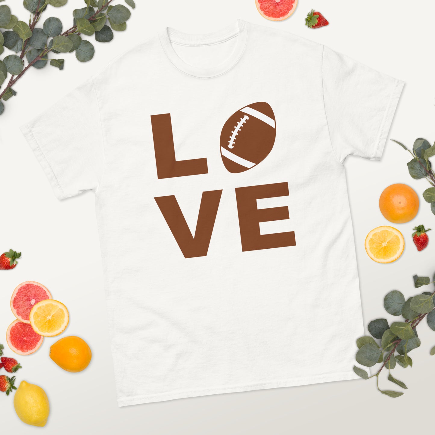 Football Love Block classic tee