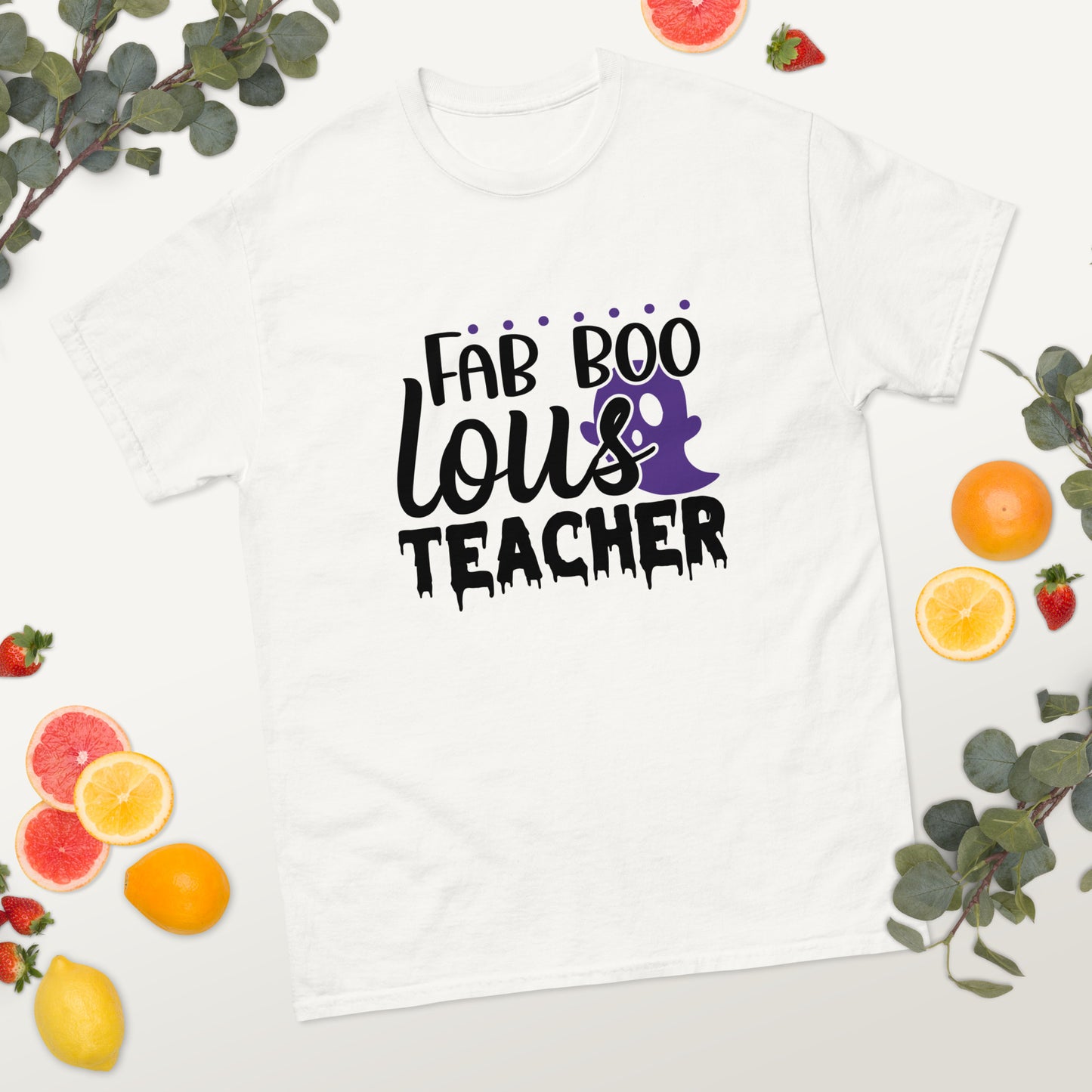 Fab Boo lous Teacher Halloween Tee