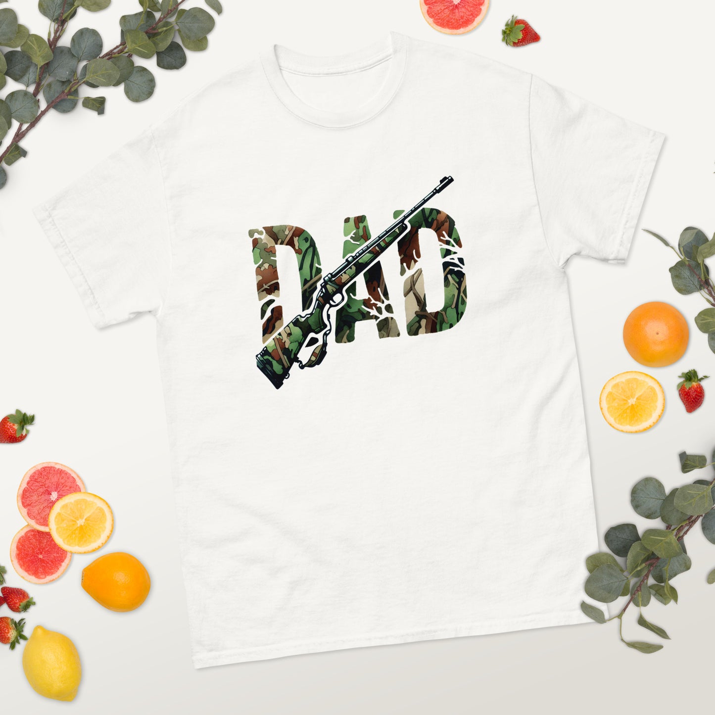 Hunting Camo Dad - Father's Day classic tee