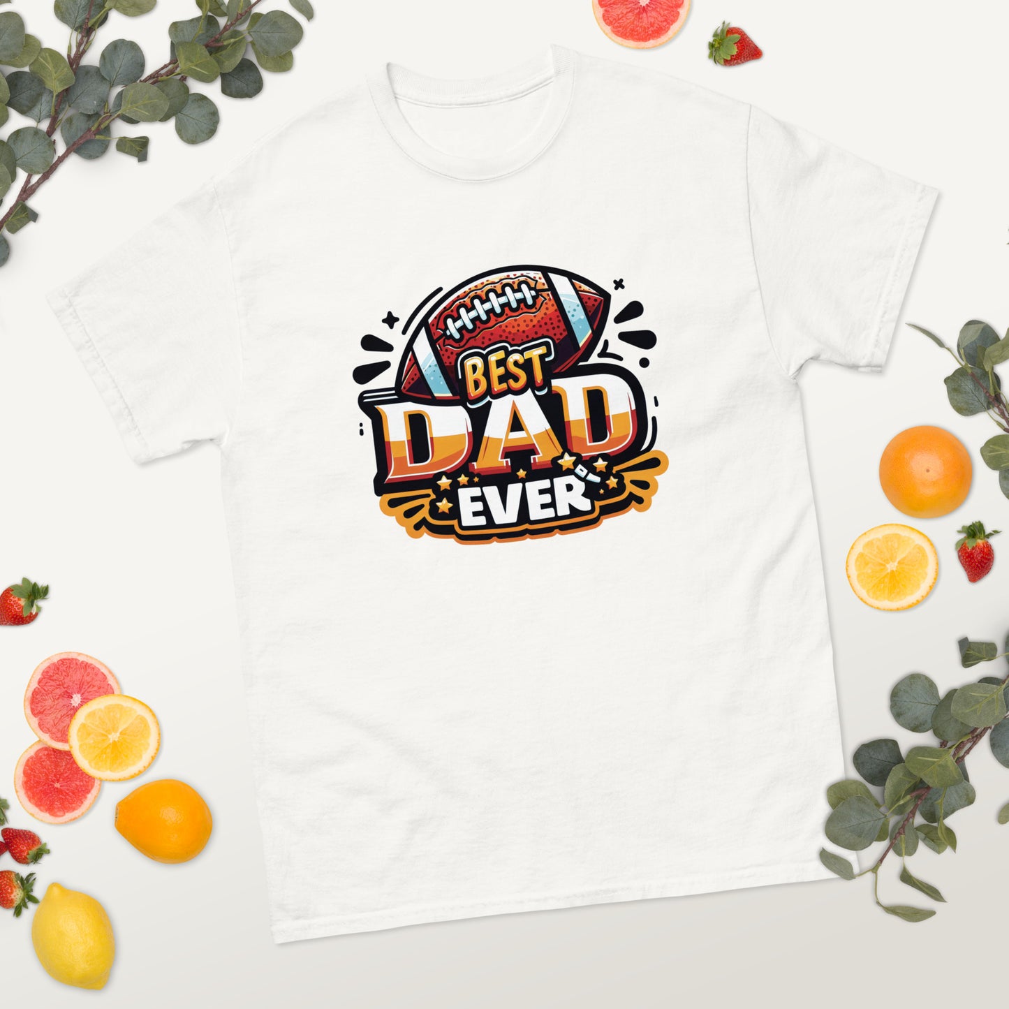 Best Football Dad Ever - Father's Day classic tee