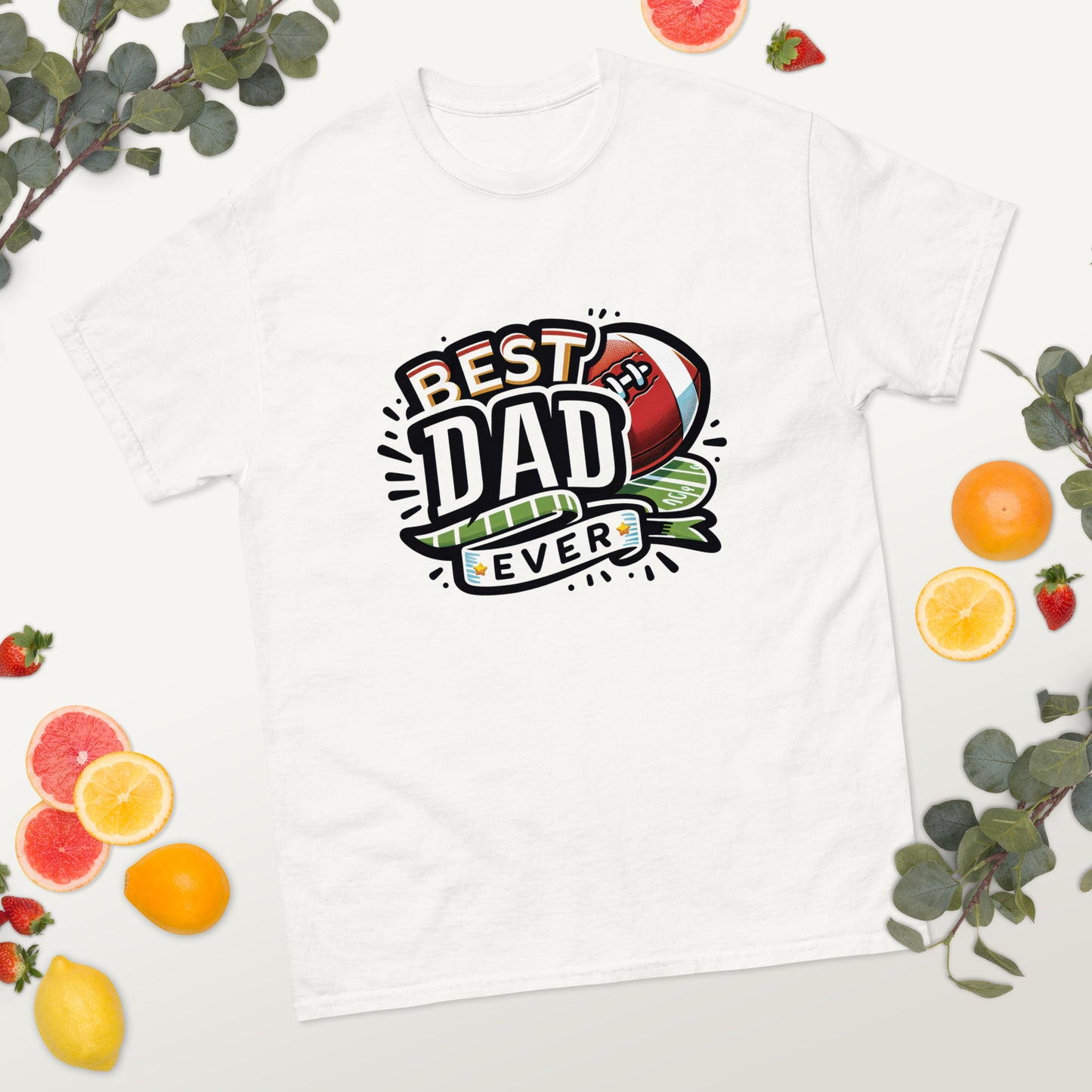 Best Football Dad Ever - Father's Day classic tee