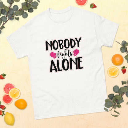 Breast Cancer Awareness Nobody Fights Alone Tee