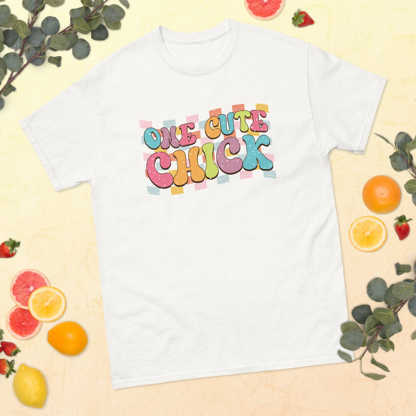 One Cute Chick Easter classic tee