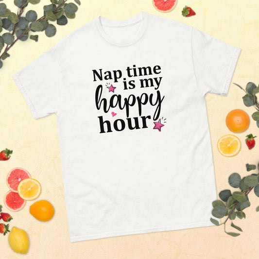 Nap Time is My Happy Hour classic tee