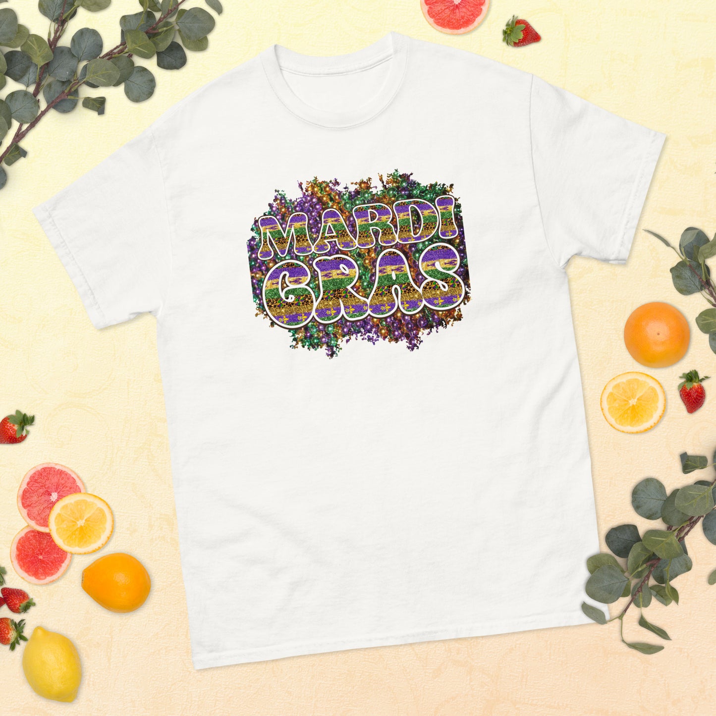 Mardi Gras classic tee