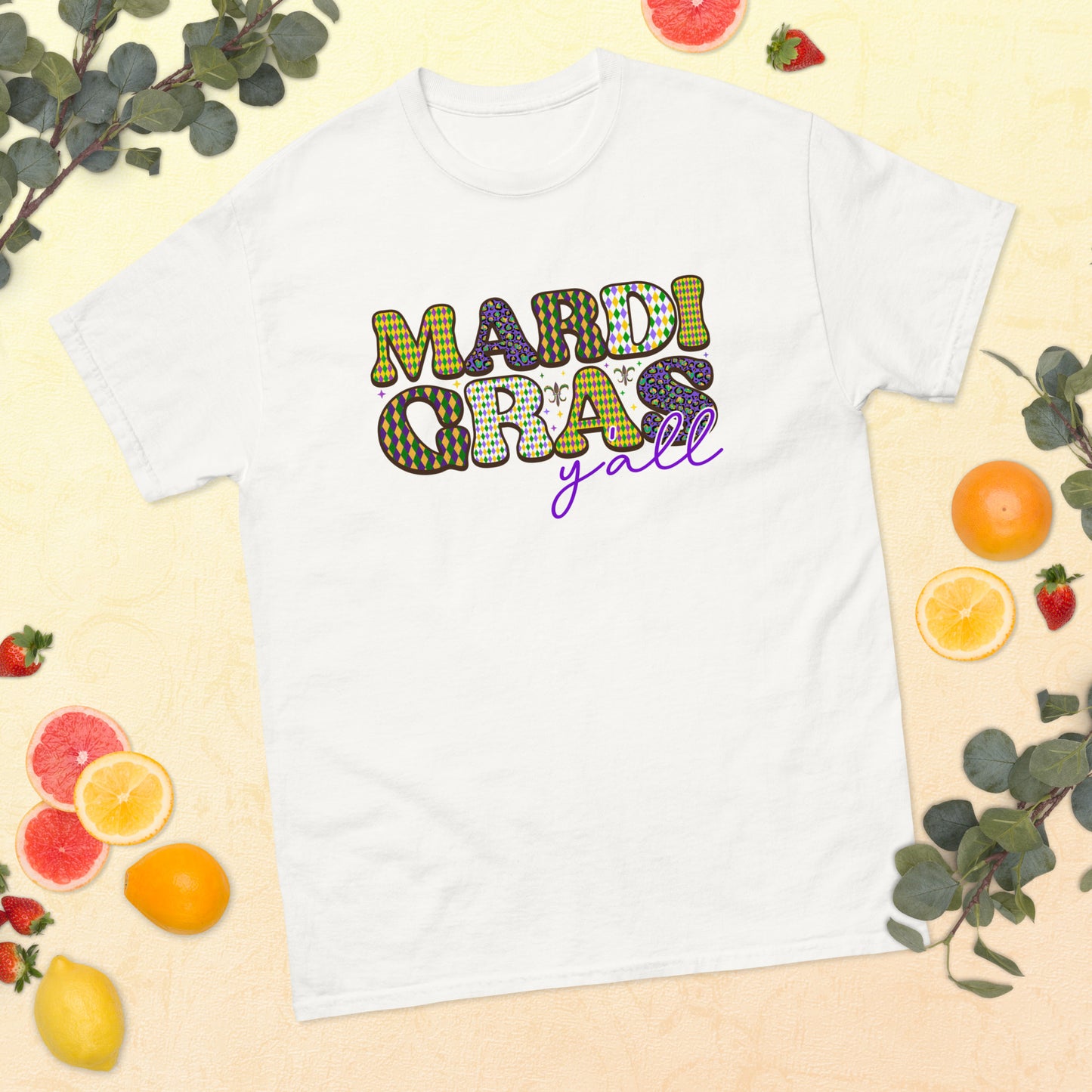 Mardi Gras Y'all classic tee