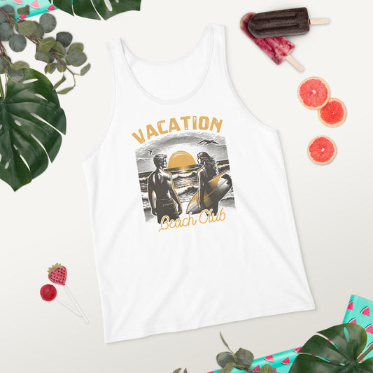 Vacation Beach Club Men's Summer Tank Top