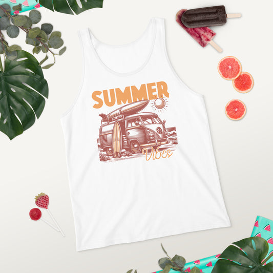 Summer Vibes Men's Summer Tank Top