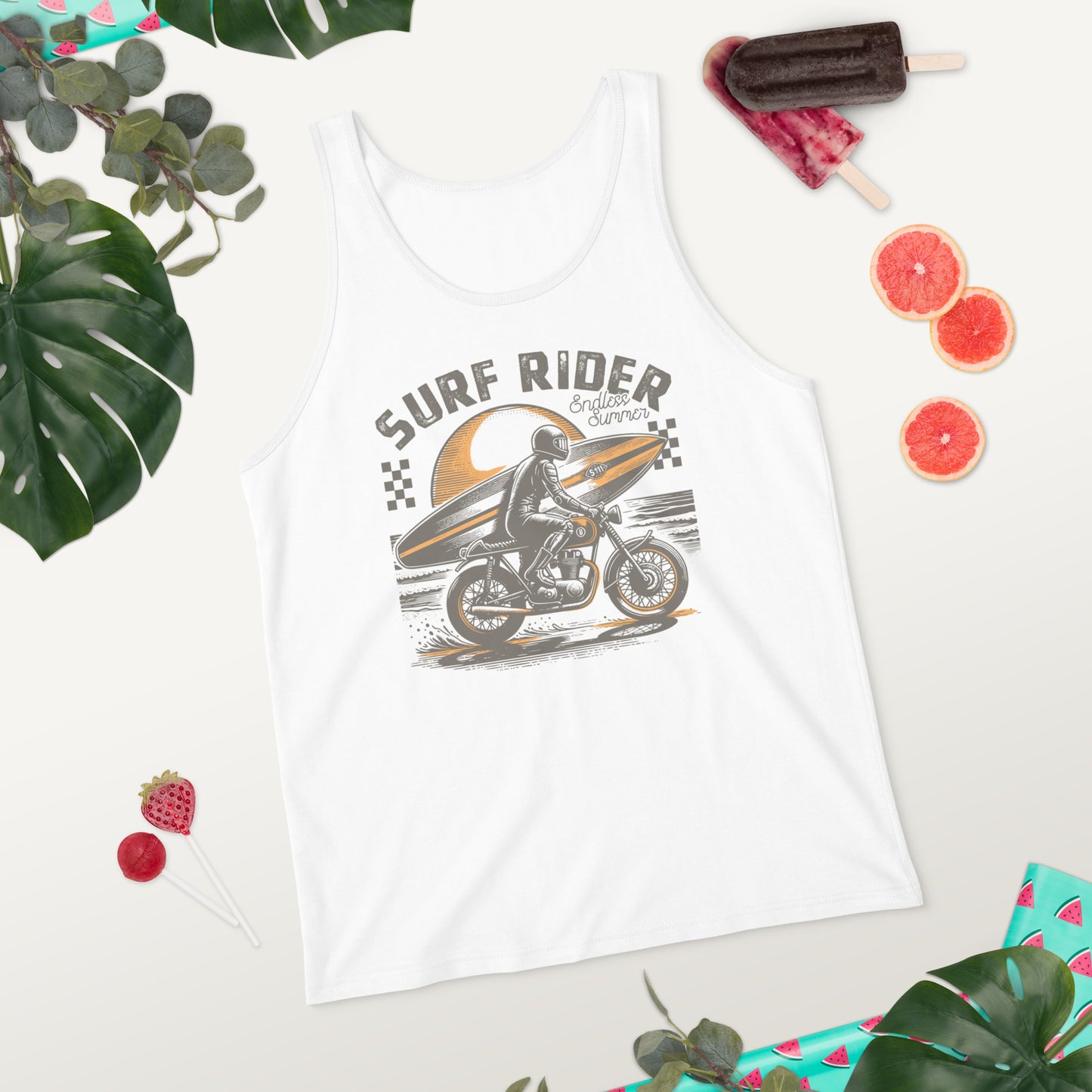 Surf Rider Endless Summer Men's Summer Tank Top