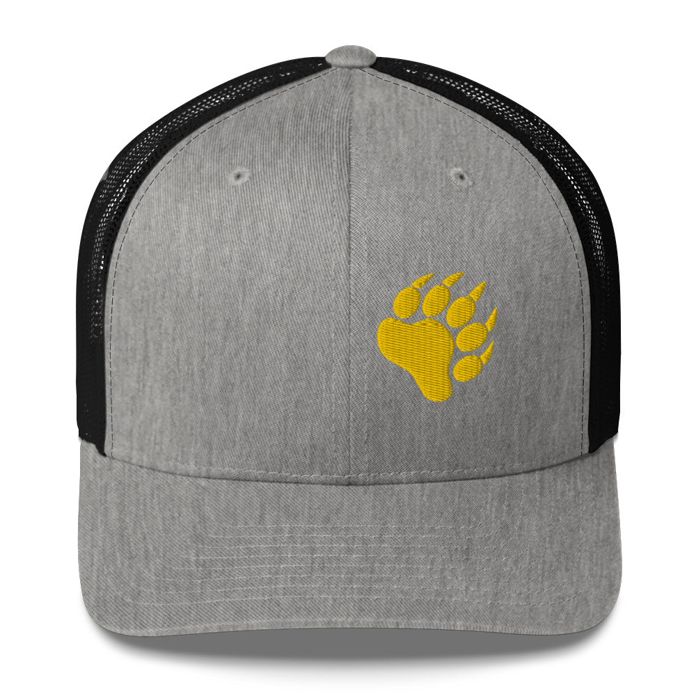 Gause Bears Gold Paw Logo Trucker Cap Multiple Colors Available