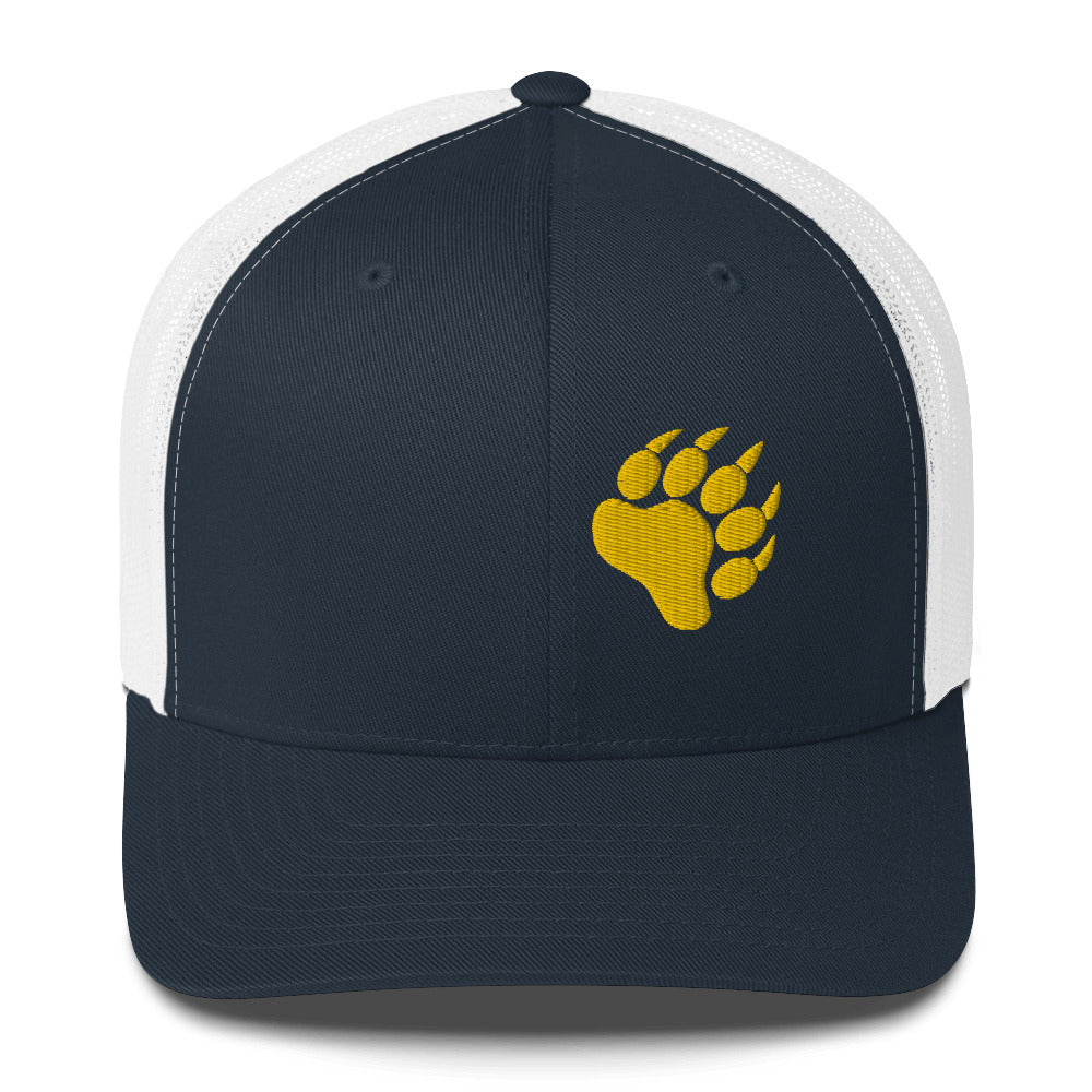 Gause Bears Gold Paw Logo Trucker Cap Multiple Colors Available