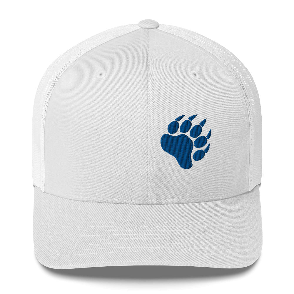 Gause Bears Blue Paw Logo Trucker Cap