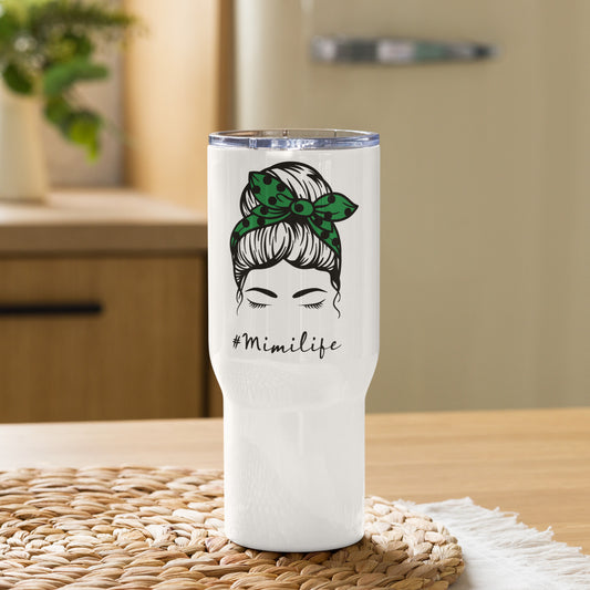 #MimiLife Travel Tumbler with a handle