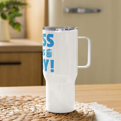 Floss Floss Baby Dental Travel Tumbler with a handle