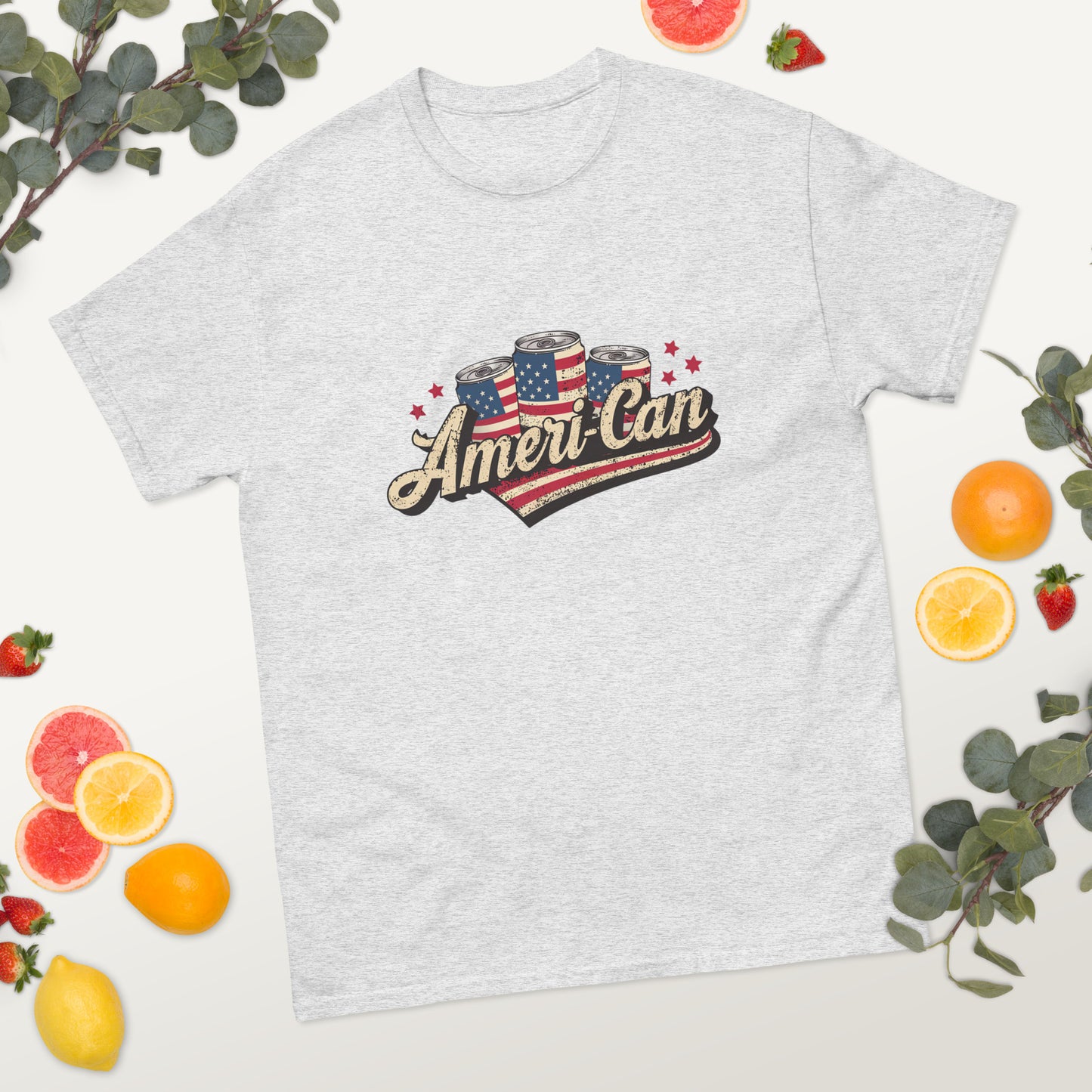 Ameri-can Beer - 4th of July - America classic tee