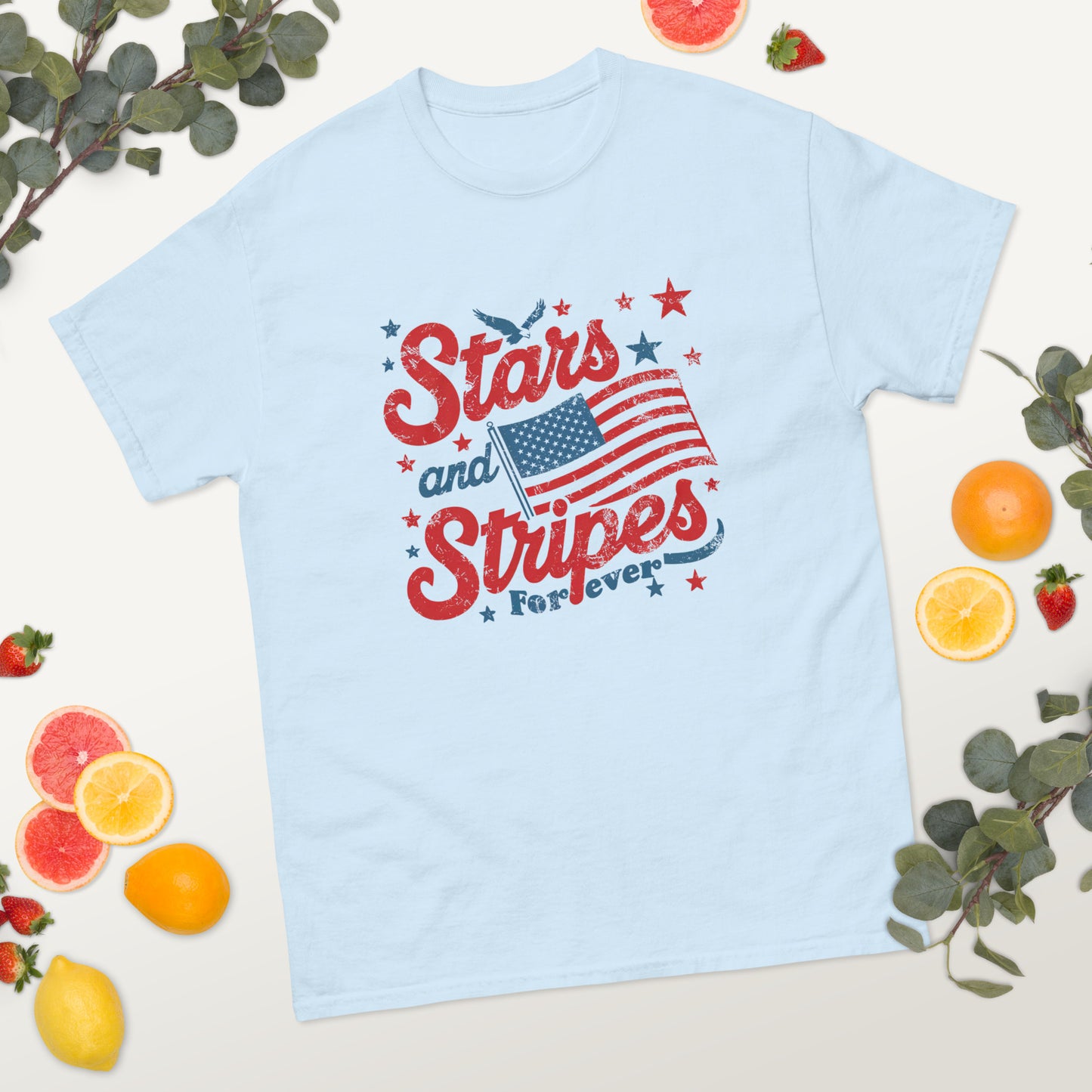 Stars and Stripes Forever - 4th of July - America classic tee