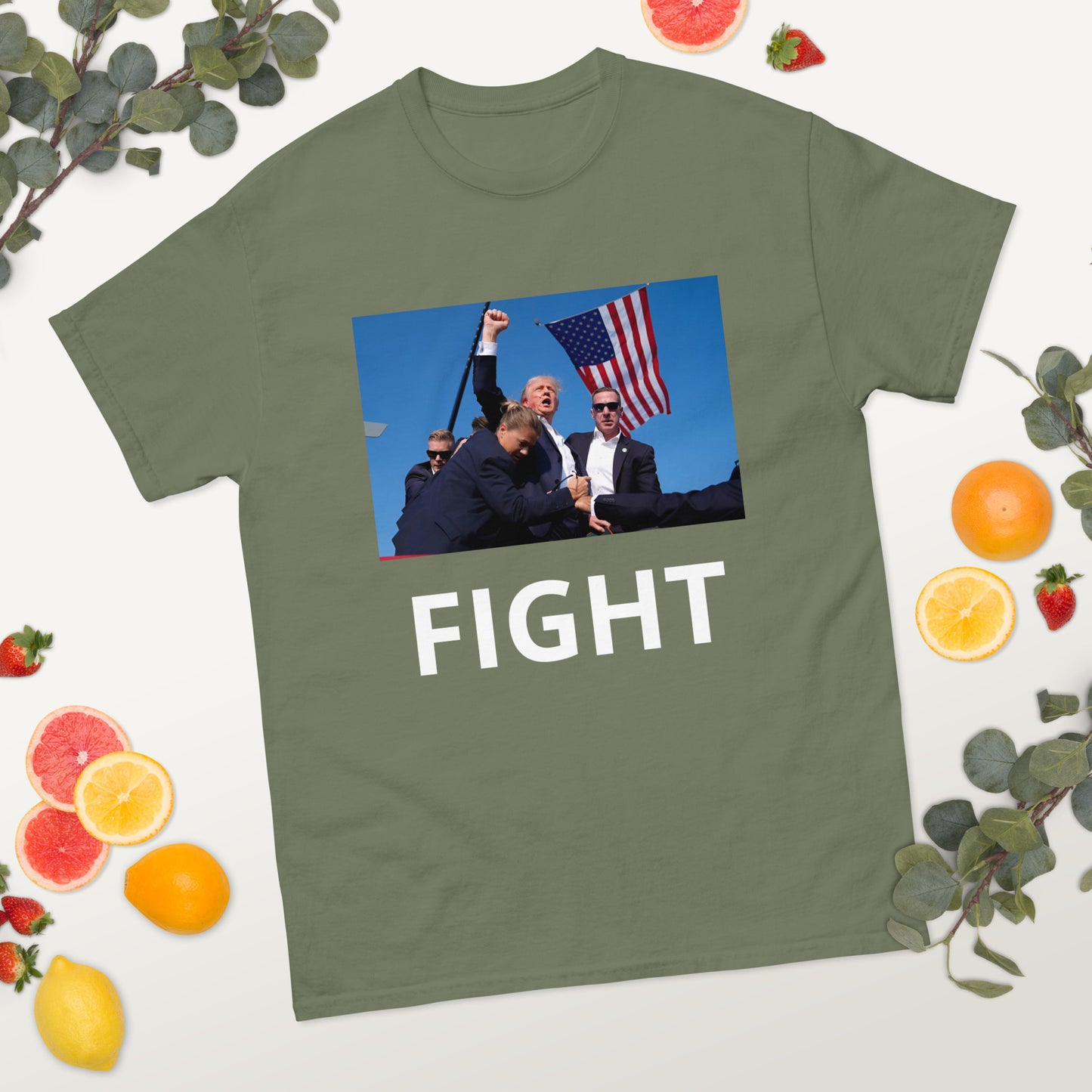 Donald Trump FIGHT MAGA Unisex classic tee