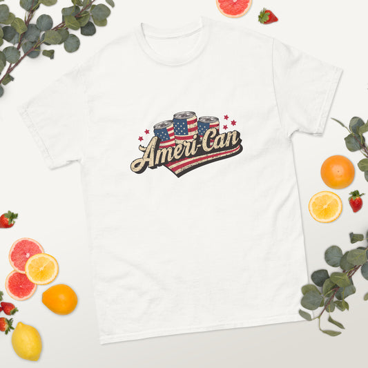 Ameri-can Beer - 4th of July - America classic tee