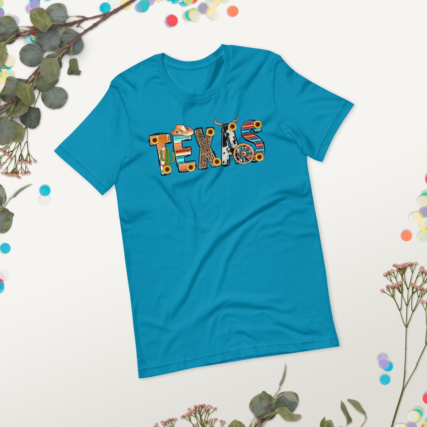 Texas Outdoors Camping Unisex t-shirt