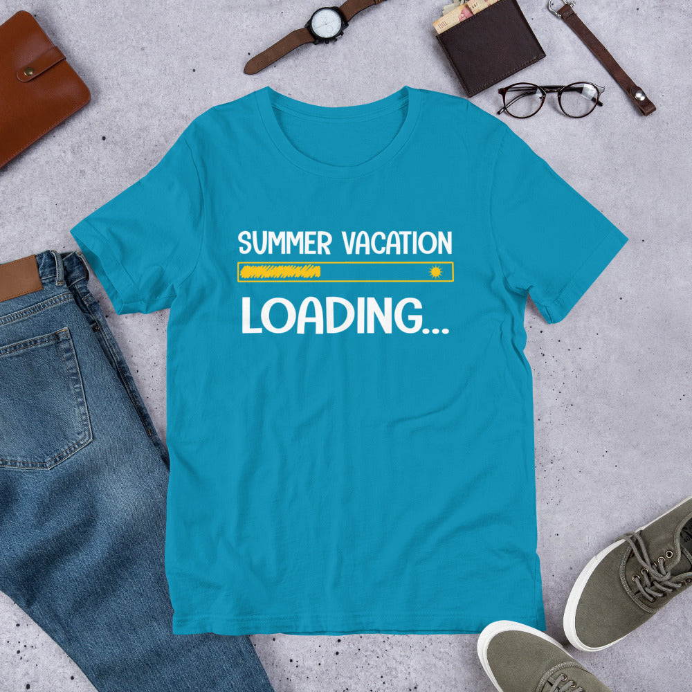 Summer Vacation Loading - Teacher Unisex t-shirt