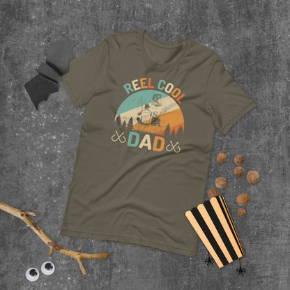 Reel Cool Dad Fishing Unisex t-shirt