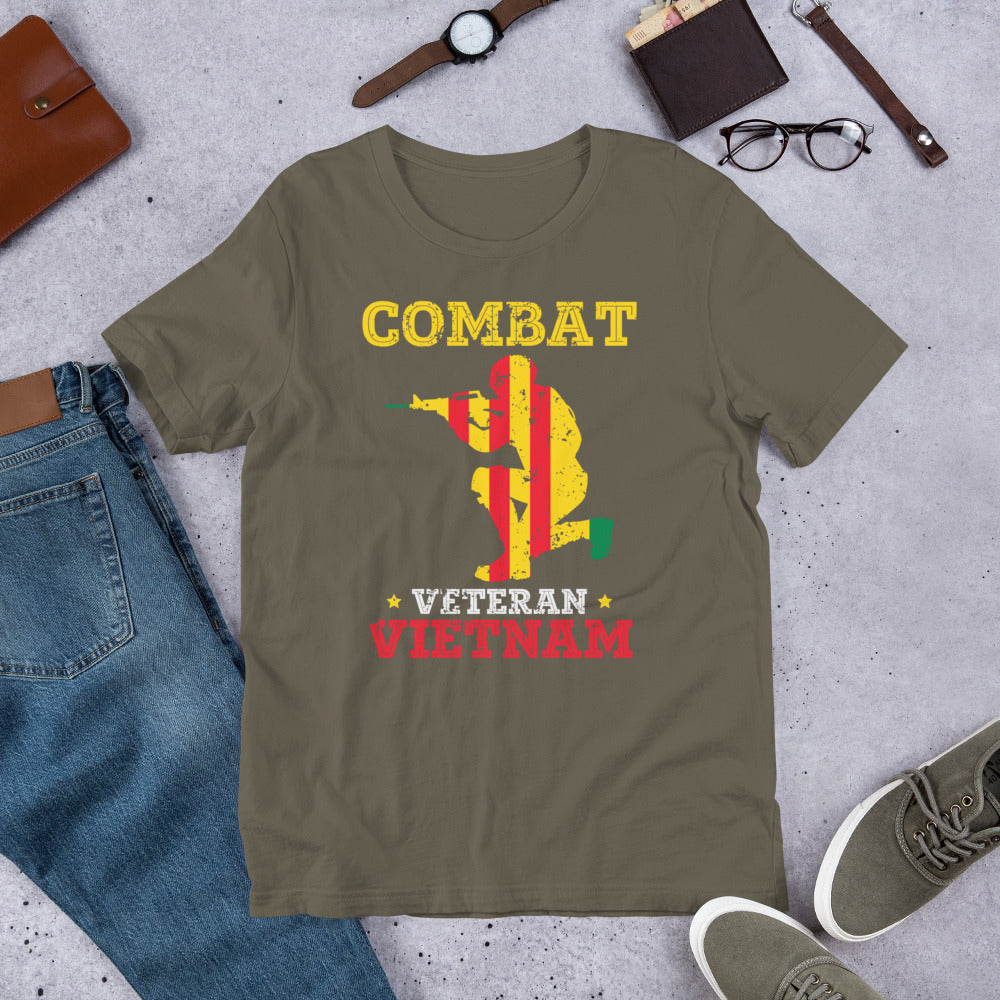 Vietnam Combat Veteran - Military Veteran Unisex t-shirt