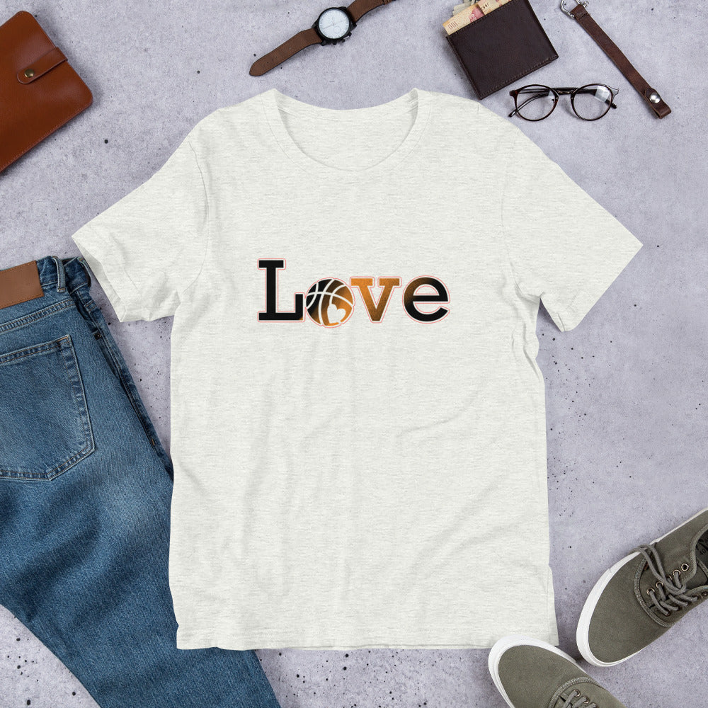 Basketball Love Unisex t-shirt