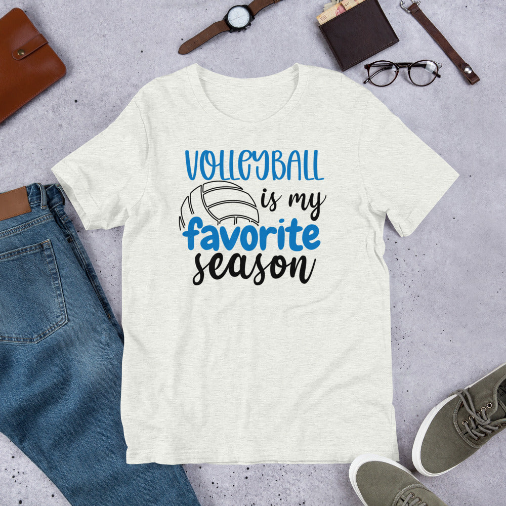 Volleyball is My Favorite Season Unisex t-shirt