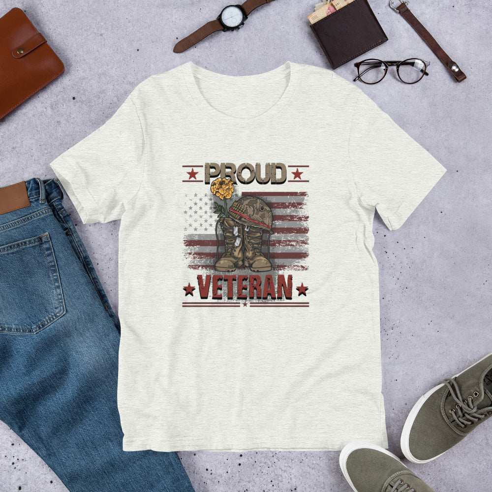 Proud US Veteran - Military Veteran Unisex t-shirt