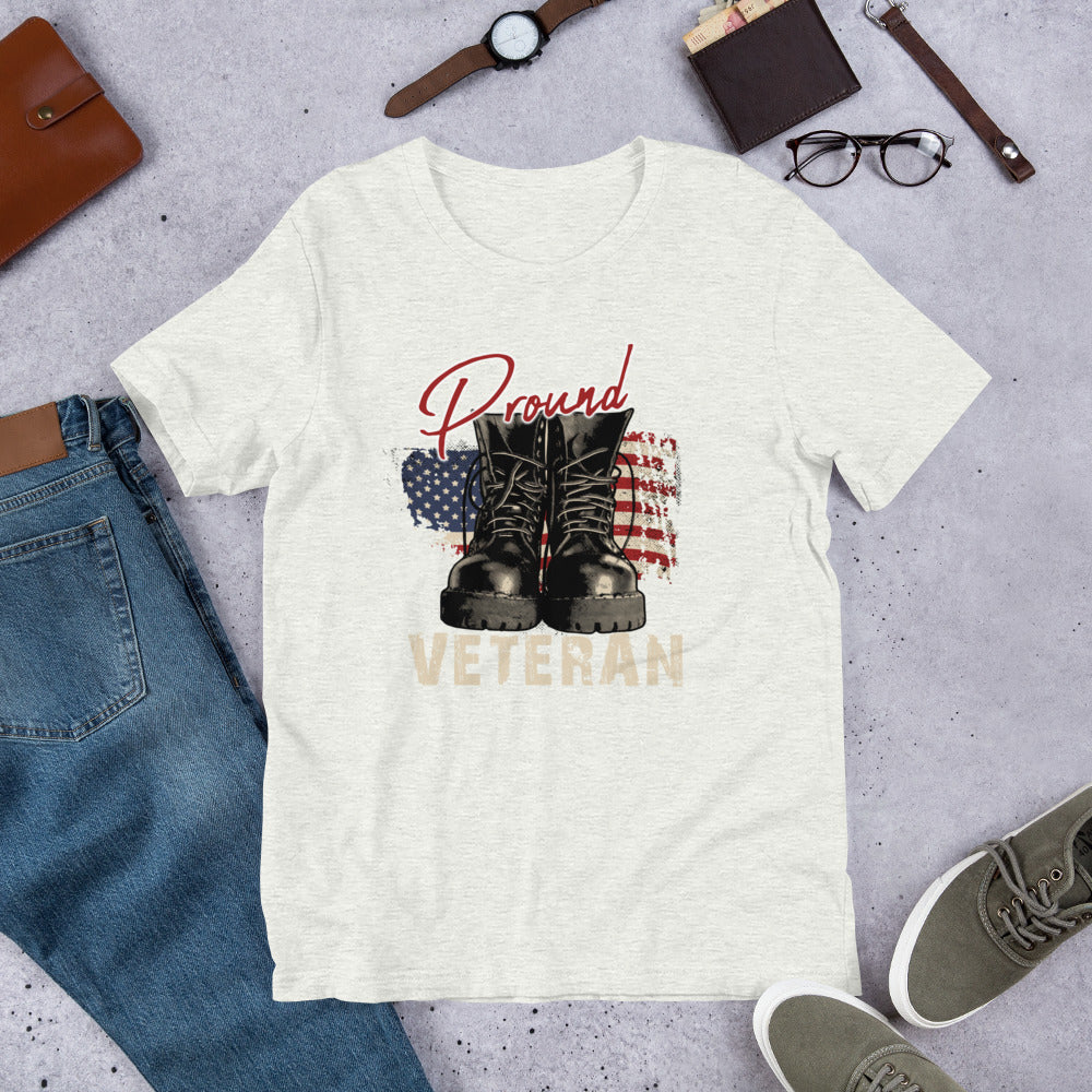 Proud US Veteran - Military Veteran Unisex t-shirt