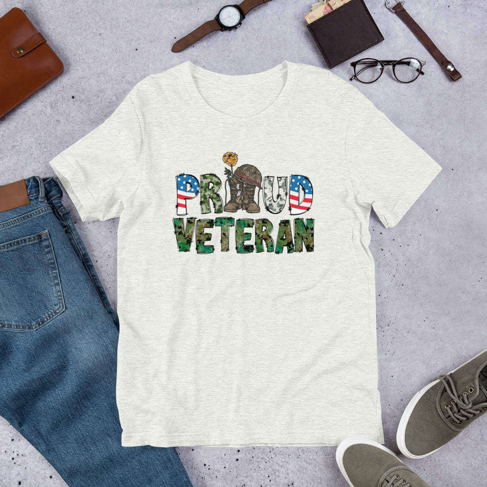 Proud Veteran - Military Veteran Unisex t-shirt