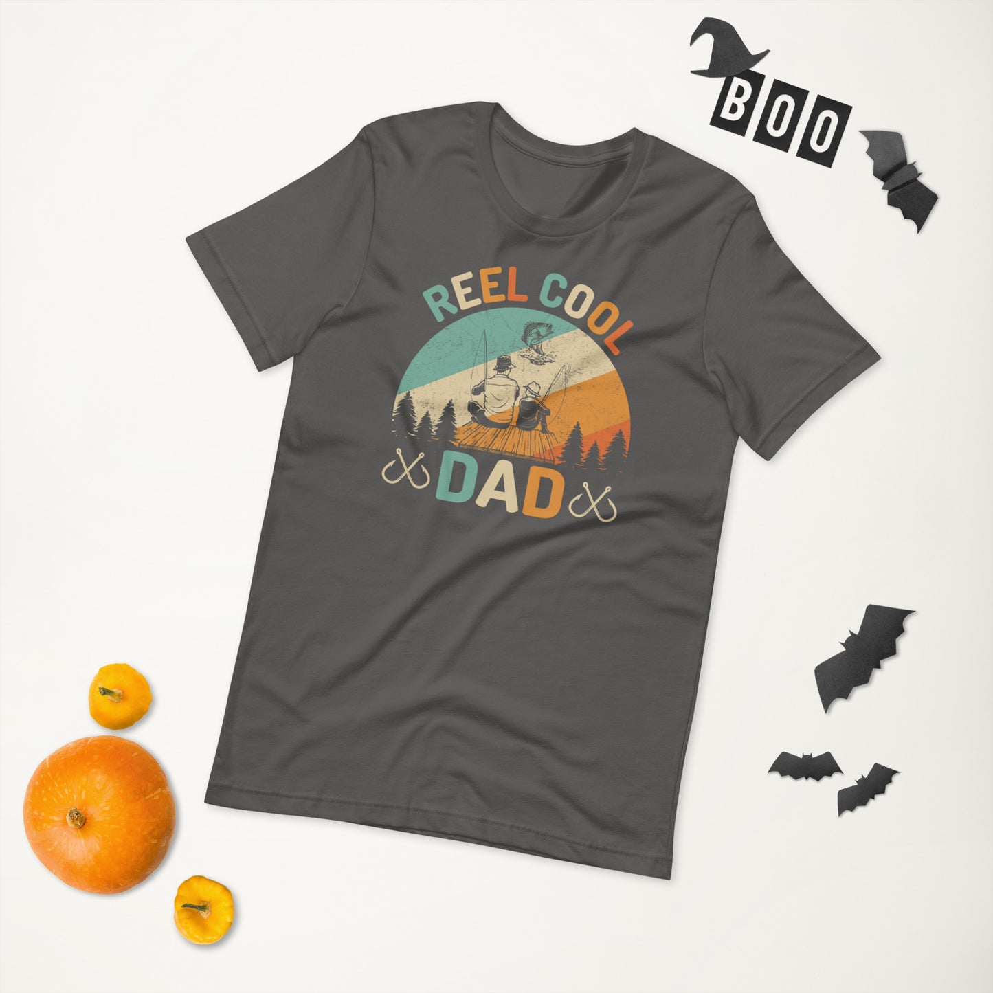 Reel Cool Dad Fishing Unisex t-shirt