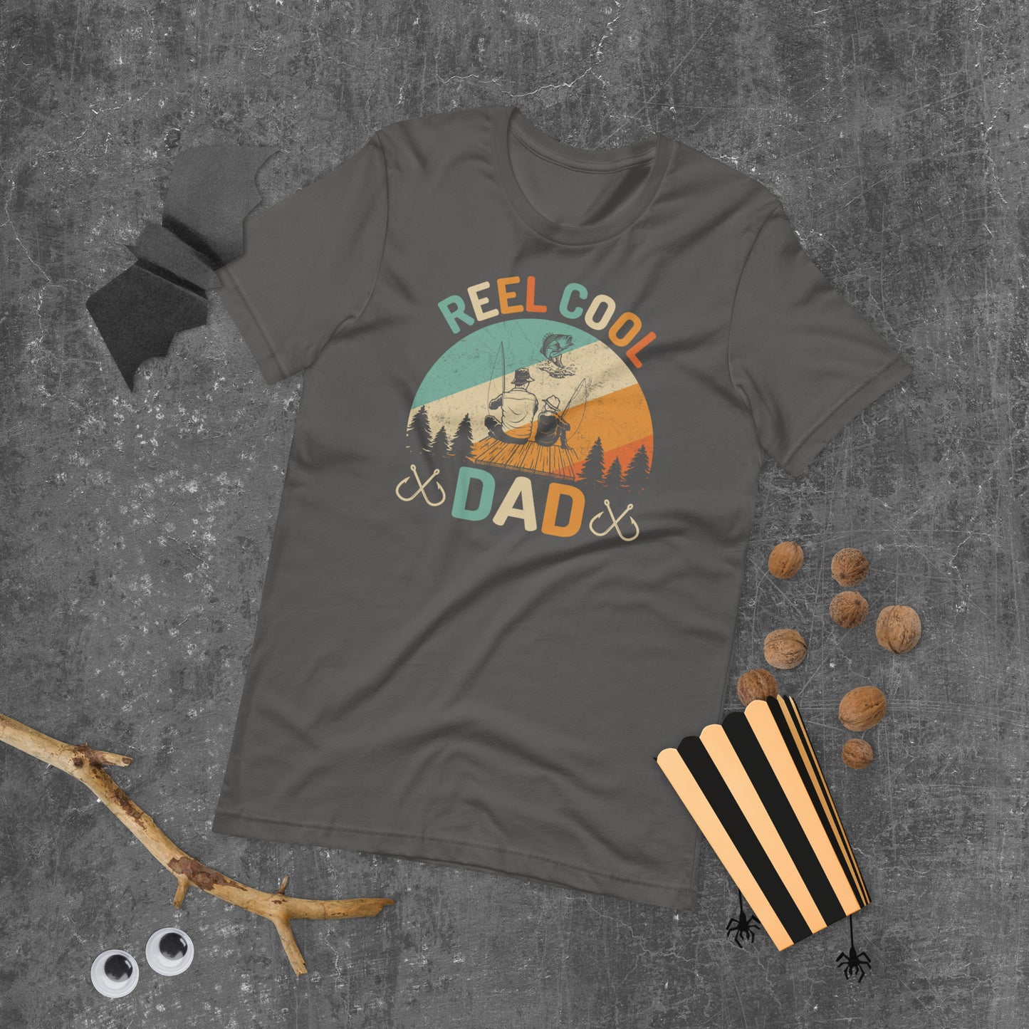 Reel Cool Dad Fishing Unisex t-shirt