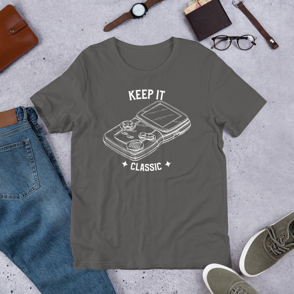 Keep it Classic Gameboy Gamer Unisex t-shirt