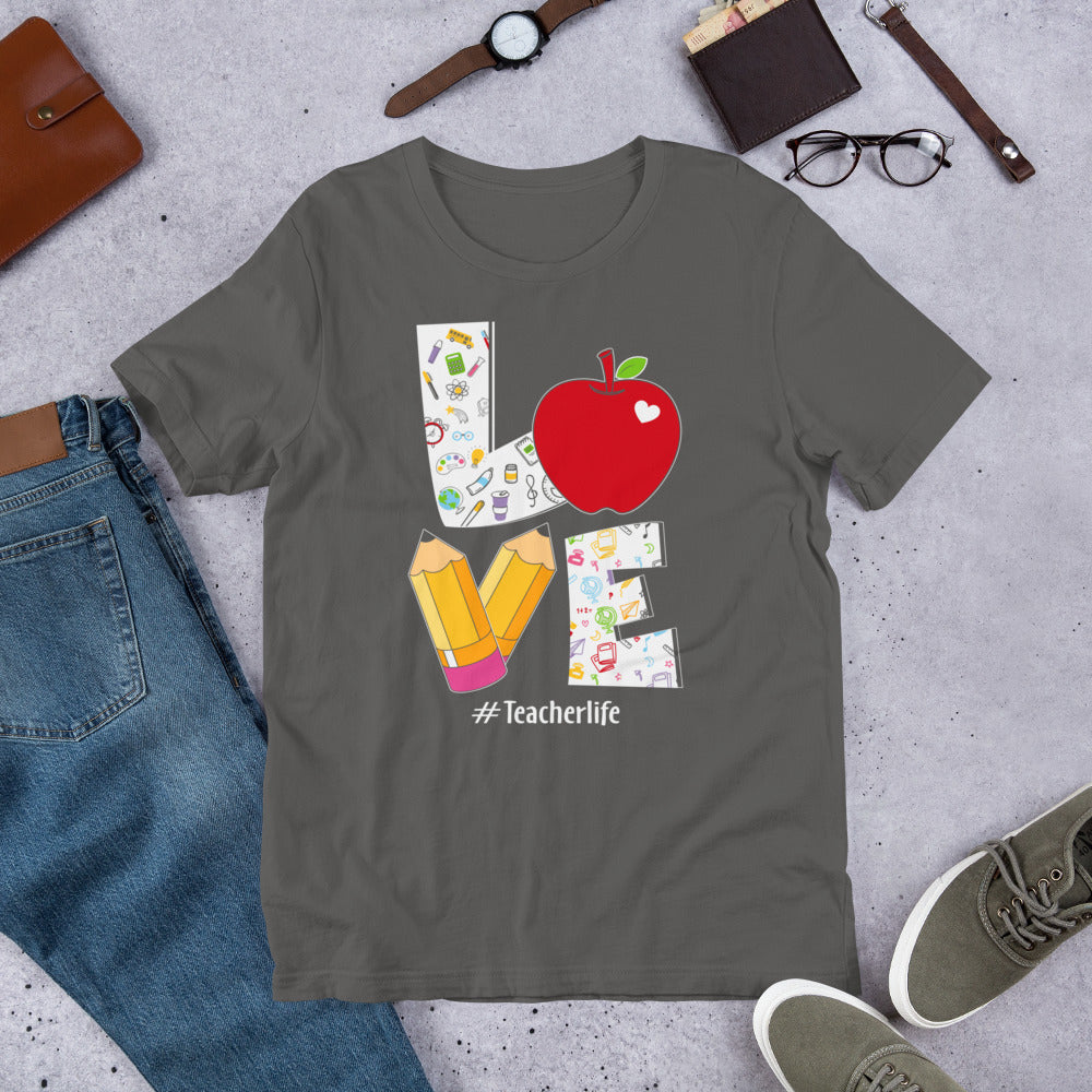 School Love Block - #TeacherLife Unisex t-shirt