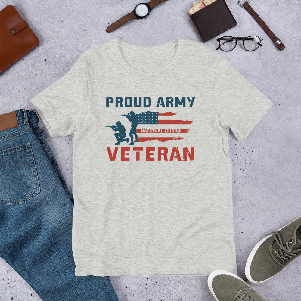 Proud Army National Guard Veteran - Military Veteran Unisex t-shirt