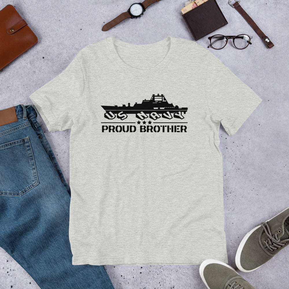 Proud US Navy Brother - Military Veteran Unisex t-shirt