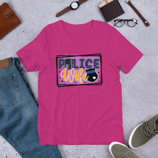 Police Wife Unisex t-shirt