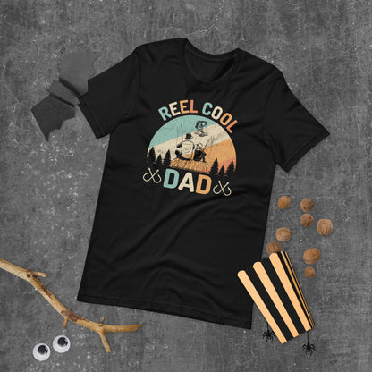 Reel Cool Dad Fishing Unisex t-shirt