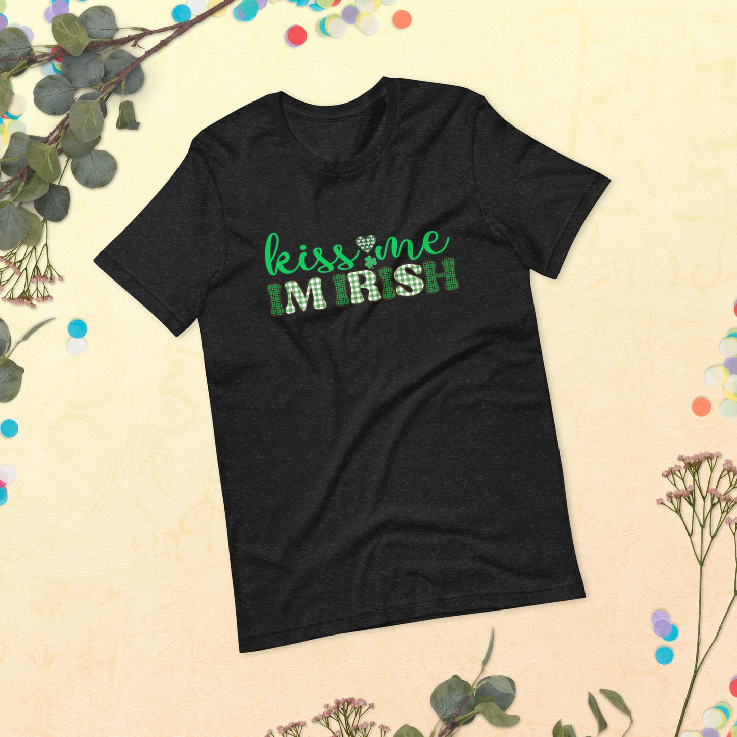 Kiss Me I'm Irish St. Patrick's Day Unisex t-shirt