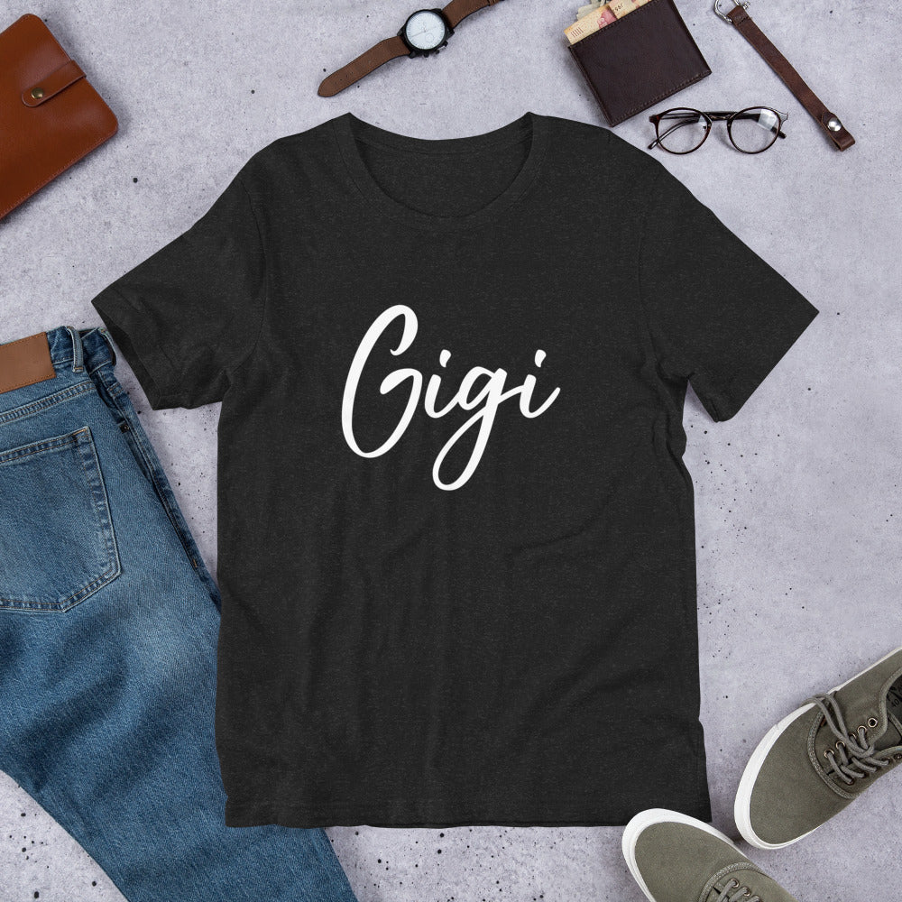 Gigi Grandma Unisex t-shirt