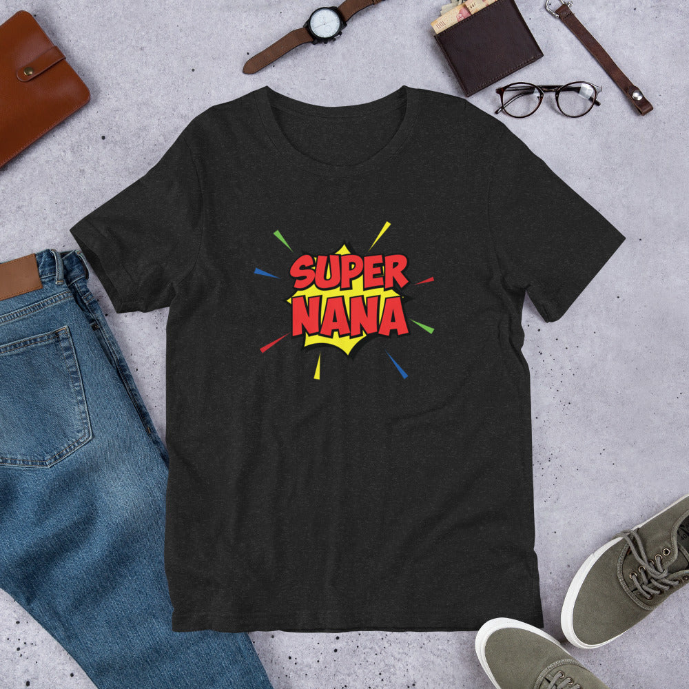 Super Nana Grandma Unisex t-shirt