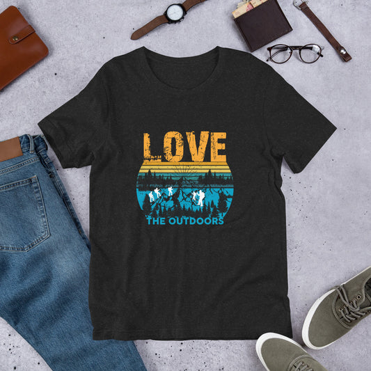 Love the Outdoors Unisex t-shirt