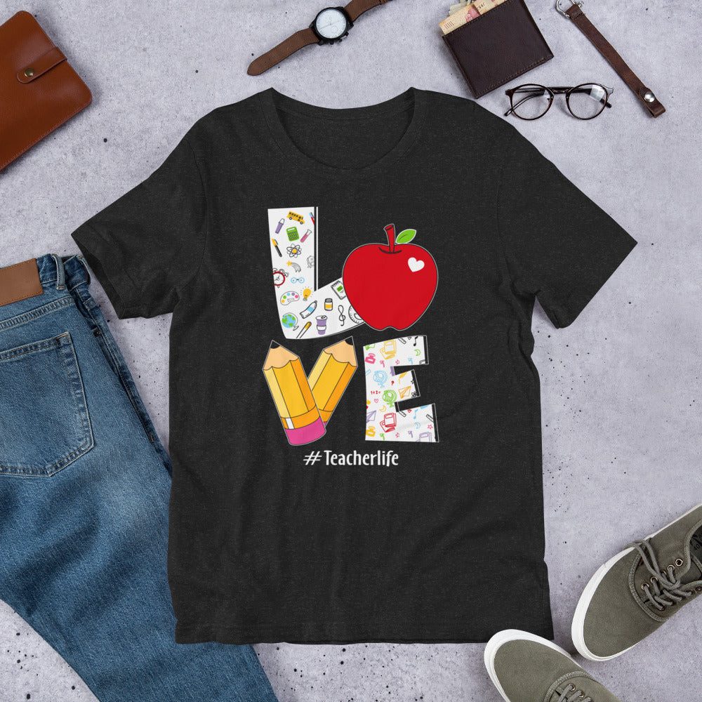 School Love Block - #TeacherLife Unisex t-shirt