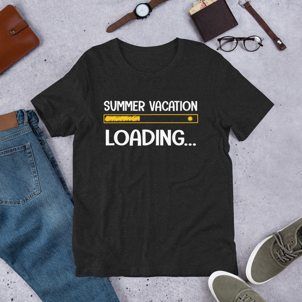 Summer Vacation Loading - Teacher Unisex t-shirt