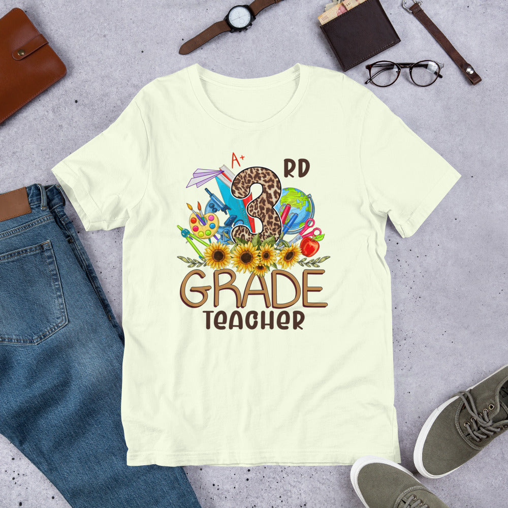 A+ 3rd Grade Teacher Unisex t-shirt