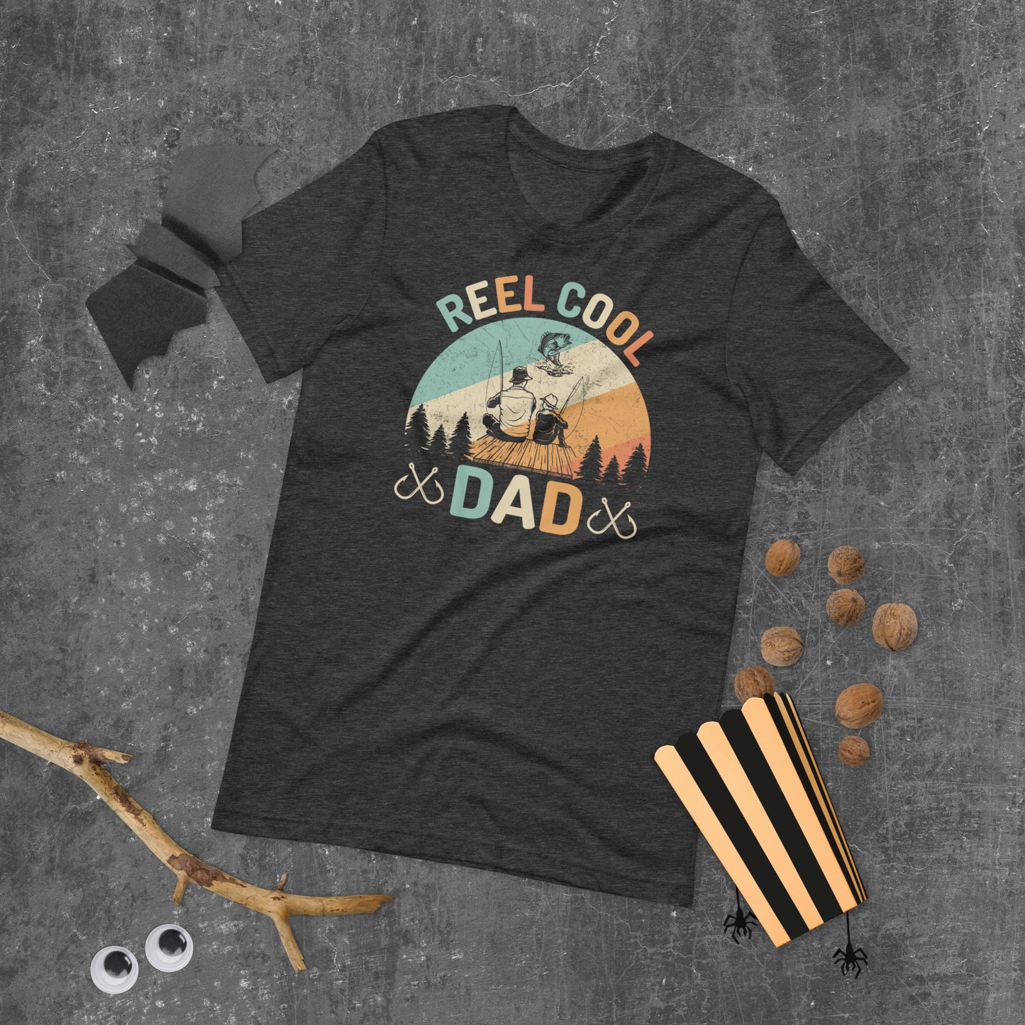 Reel Cool Dad Fishing Unisex t-shirt